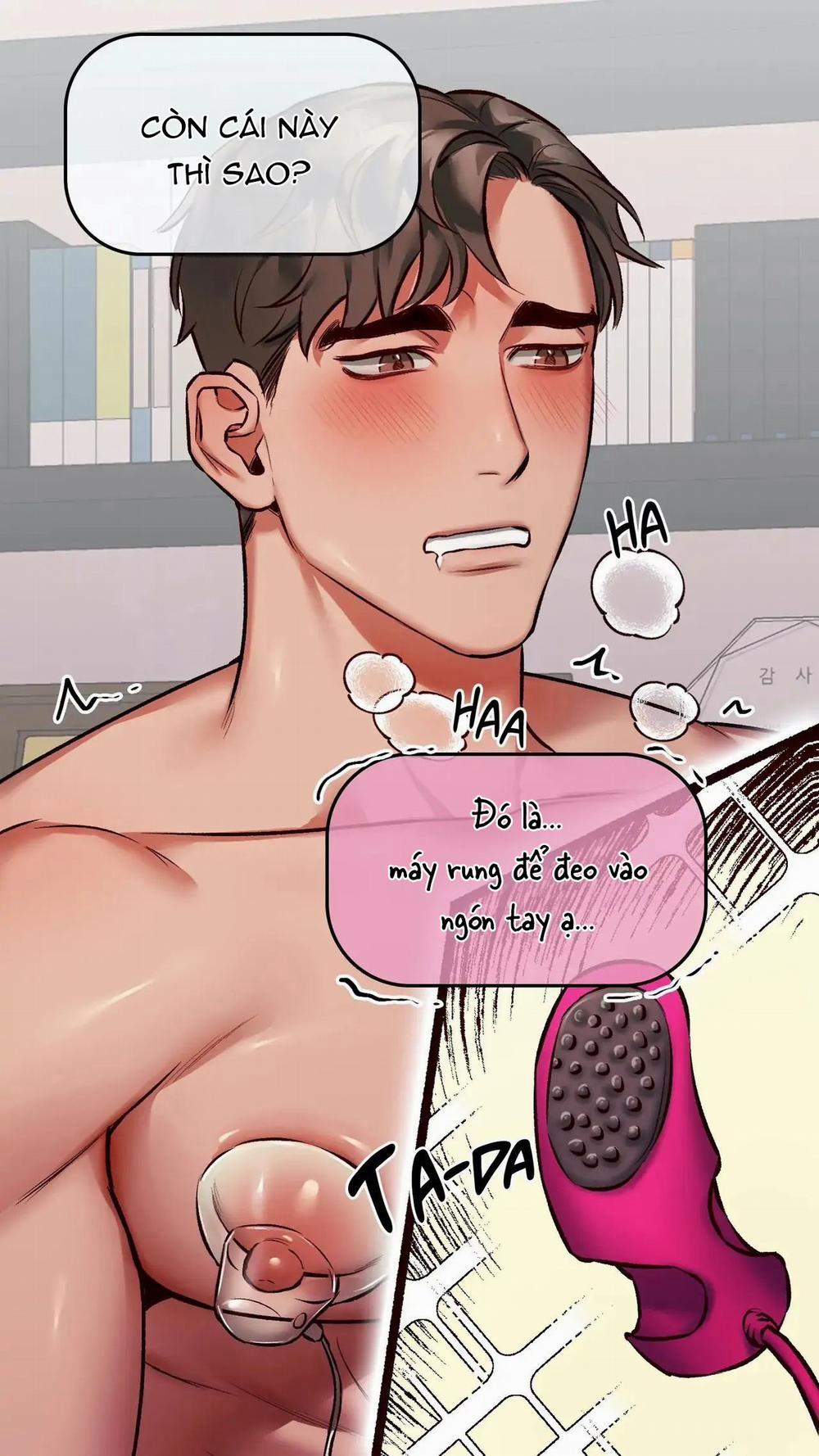 Dạy Dỗ Đồng Nghiệp Ngực Bự Mới Với Sextoy 5 trang 37