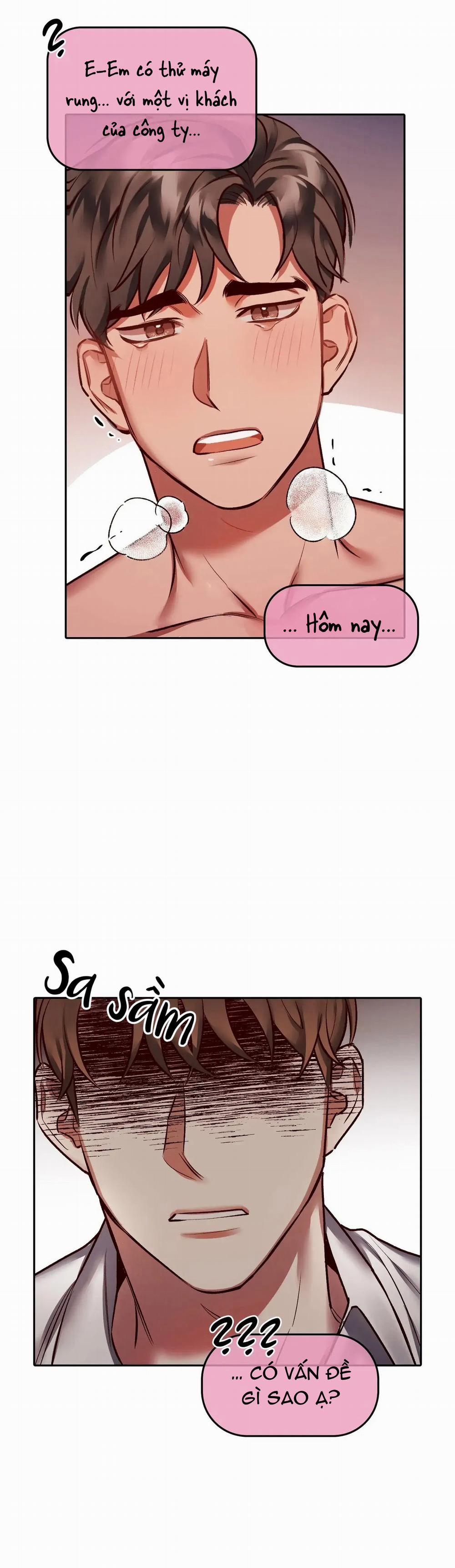 Dạy Dỗ Đồng Nghiệp Ngực Bự Mới Với Sextoy 7 trang 1