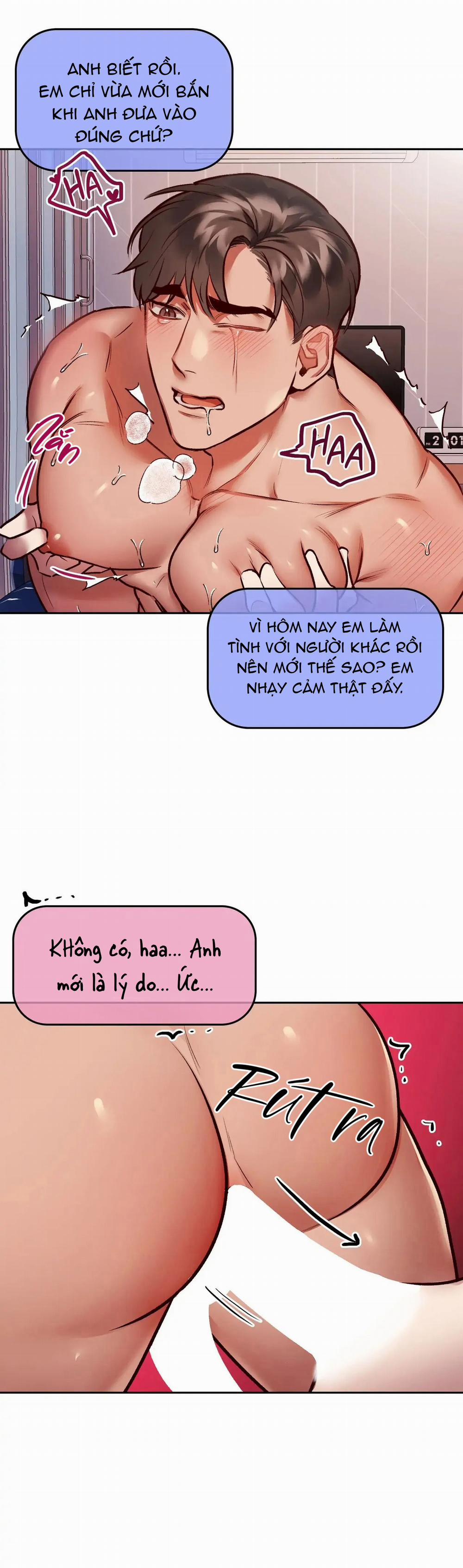 Dạy Dỗ Đồng Nghiệp Ngực Bự Mới Với Sextoy 7 trang 8