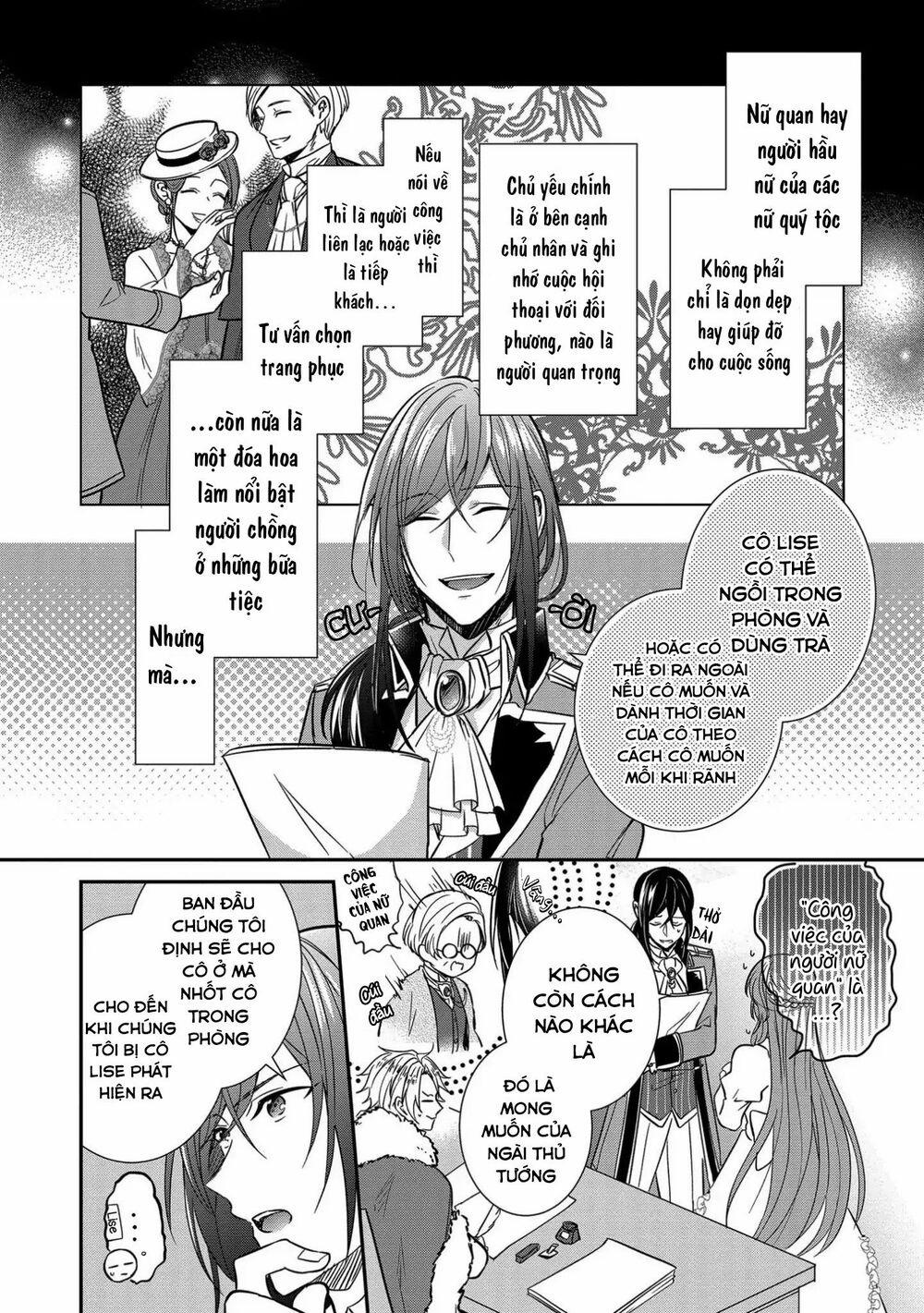 Đế Chế Hi Vọng Được Đính Hôn Với Nữ Quan 3 trang 8