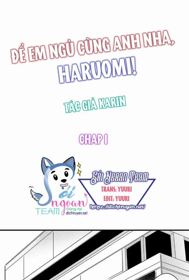 Để Em Ngủ Cùng Anh Nha, Haruomi! 1 trang 0