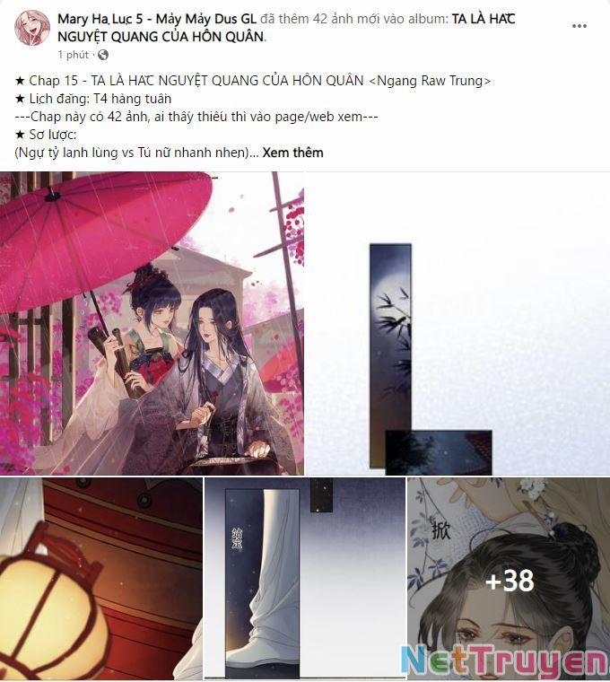 Để Ta Làm Ánh Trăng Đen Của Hôn Quân 15.1 trang 0