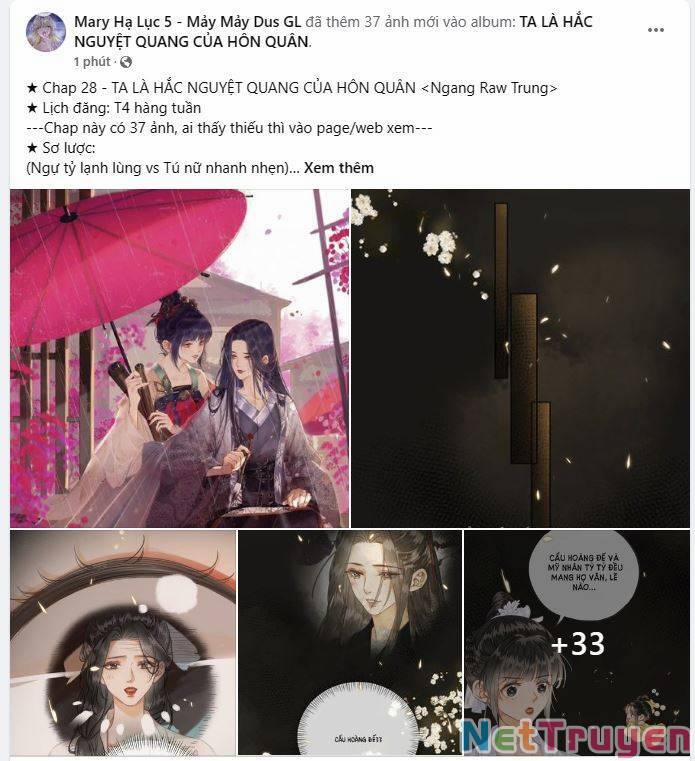 Để Ta Làm Ánh Trăng Đen Của Hôn Quân 28 trang 9