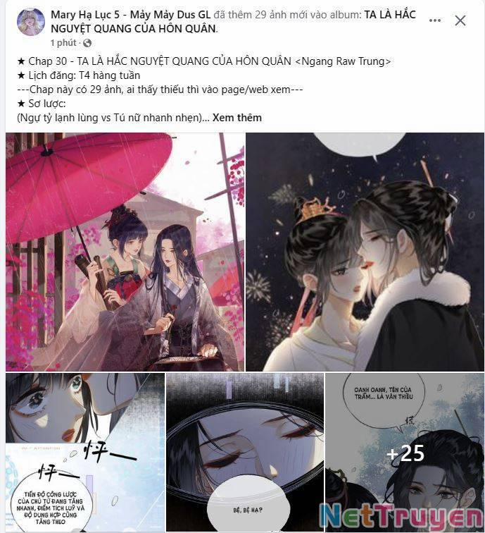 Để Ta Làm Ánh Trăng Đen Của Hôn Quân 30 trang 10