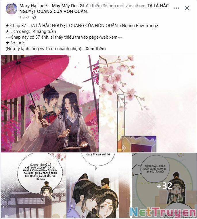 Để Ta Làm Ánh Trăng Đen Của Hôn Quân 37 trang 10