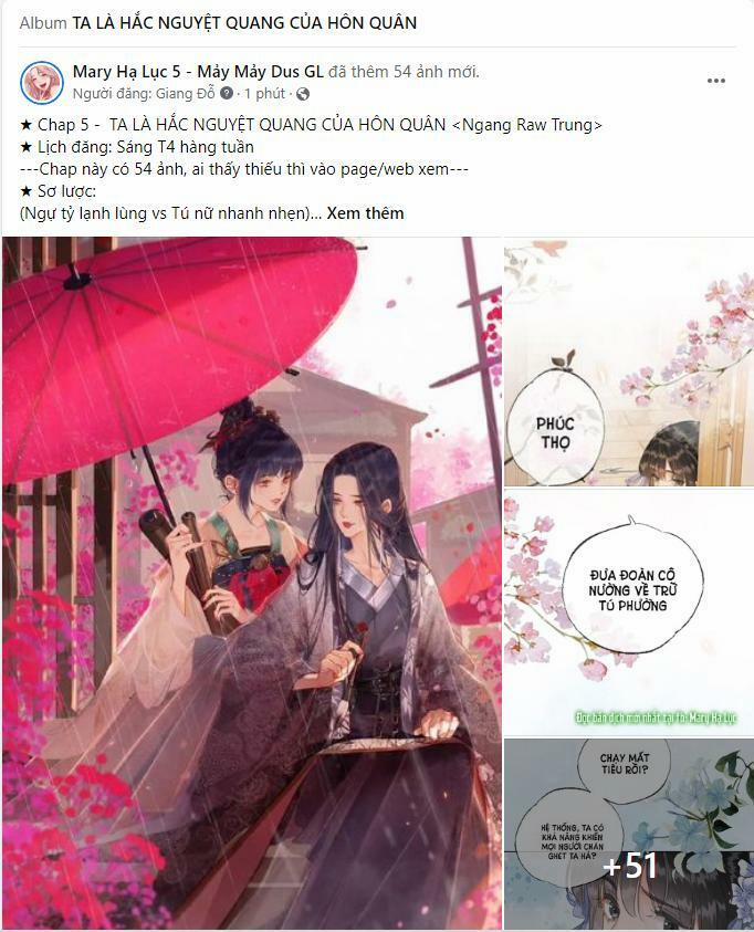 Để Ta Làm Ánh Trăng Đen Của Hôn Quân 5.1 trang 0