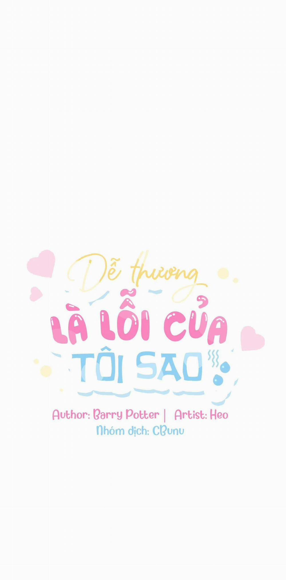 Dễ Thương Là Lỗi Của Tôi Sao? 20 trang 1