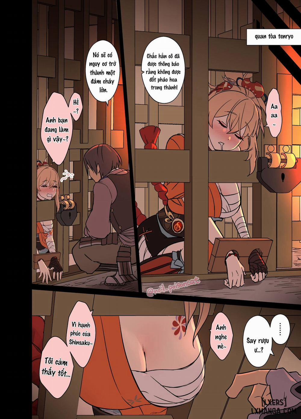 Deisui Shita Yoimiya ni Warui Koto o Suru Hanashi Oneshot trang 2