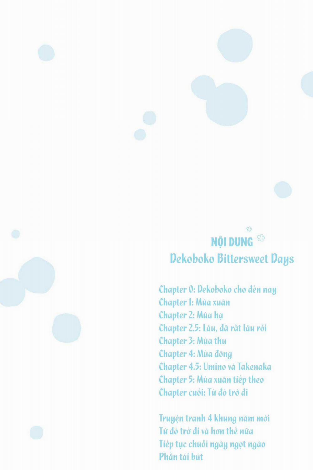 Dekoboko Sugar Days 8.0 Vol 2 0 0 trang 2