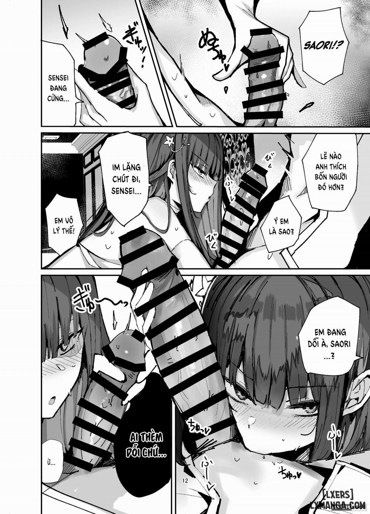 DeliHeal Yondara Saori ga Kite Sono Mama Ecchi Suru Hon Soushuuhen - Saori no Dosukebe Hon 1 trang 9