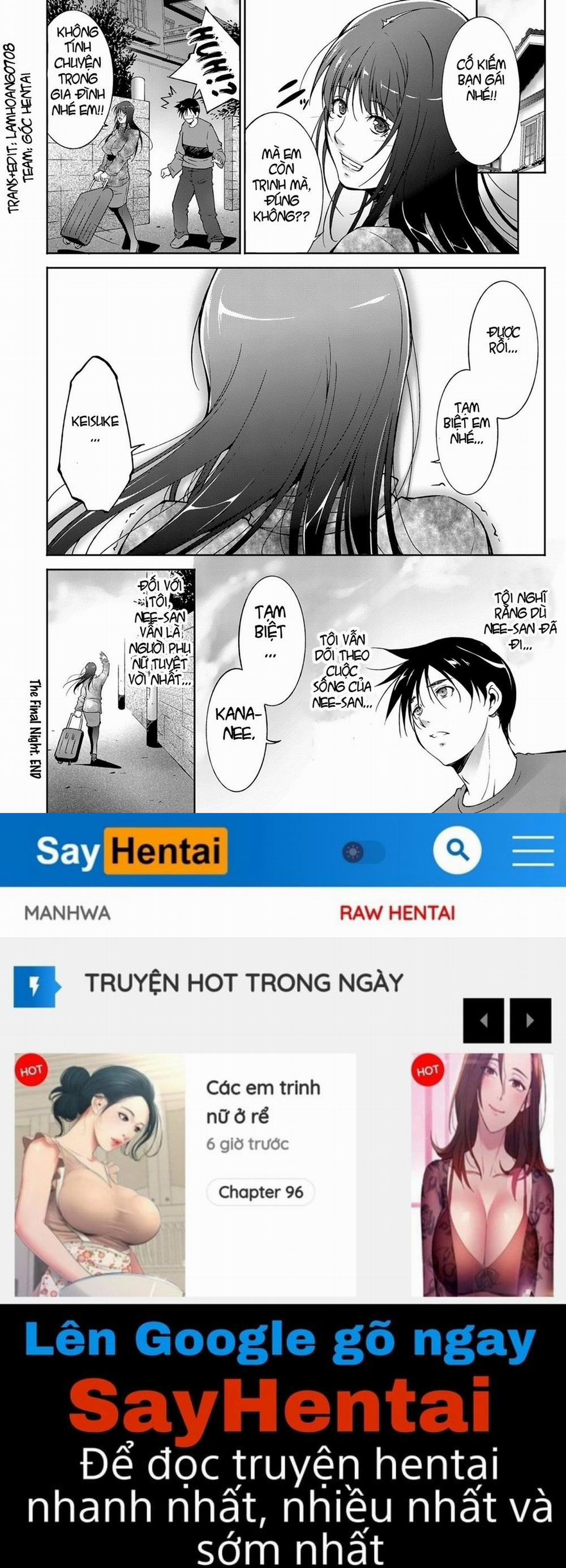 Đêm Cuối Cùng Với Chị Gái Tôi Đêm Cuối Cùng Với Chị Gái Tôi 0 Oneshot trang 17