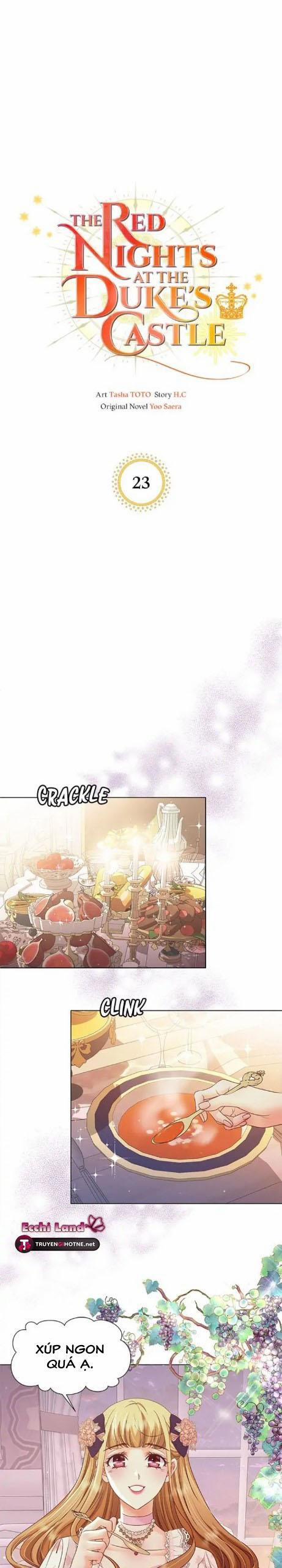 Đêm Máu Tại Lâu Đài Công Tước 23.1 trang 1