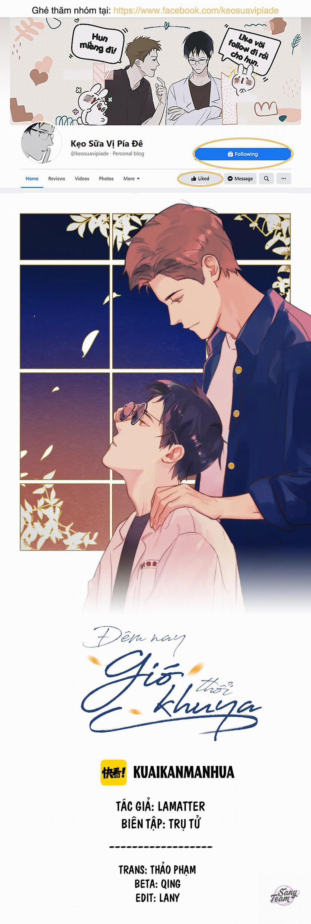 Đêm Nay Gió Khuya Thổi 17 trang 0