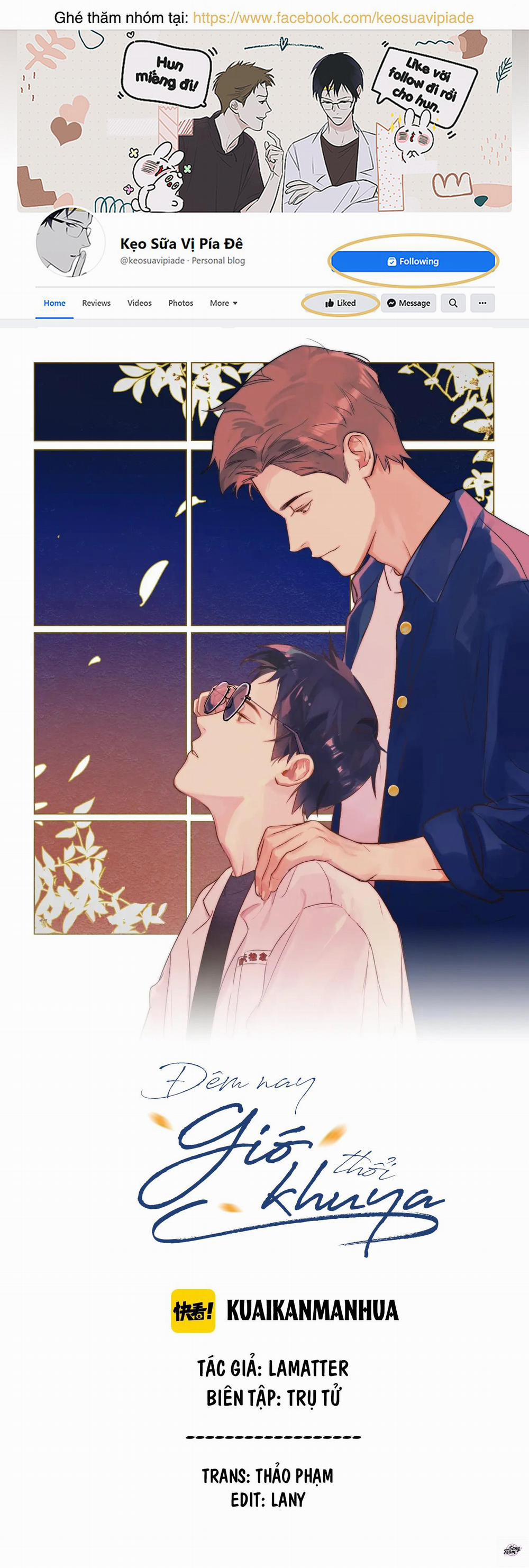 Đêm Nay Gió Khuya Thổi 20 trang 0