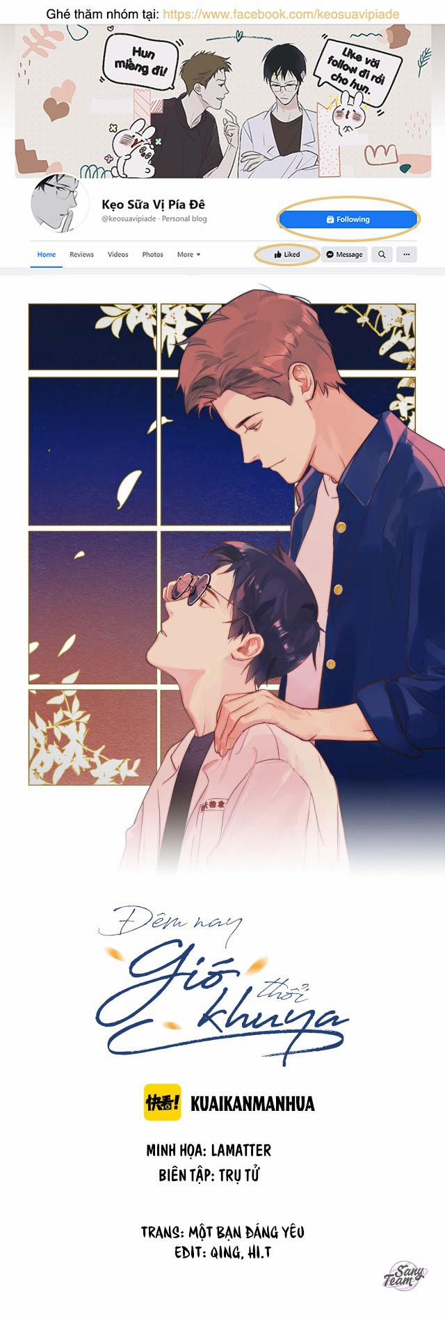 Đêm Nay Gió Khuya Thổi 8 trang 0