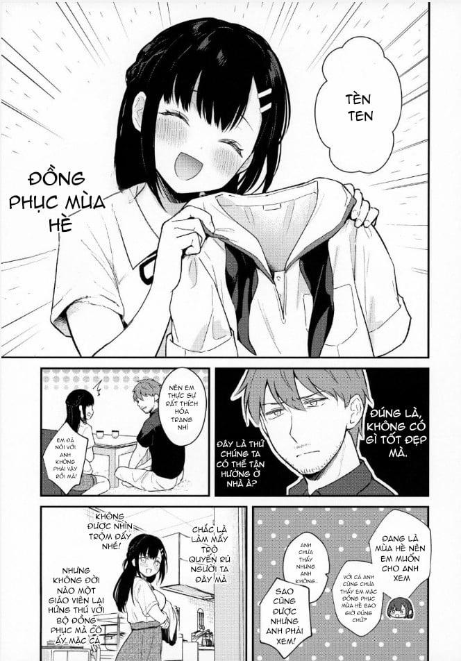 Đêm Ngọt Ngào Cùng Em Học Trò Đáng Yêu Của Tôi 1 trang 4