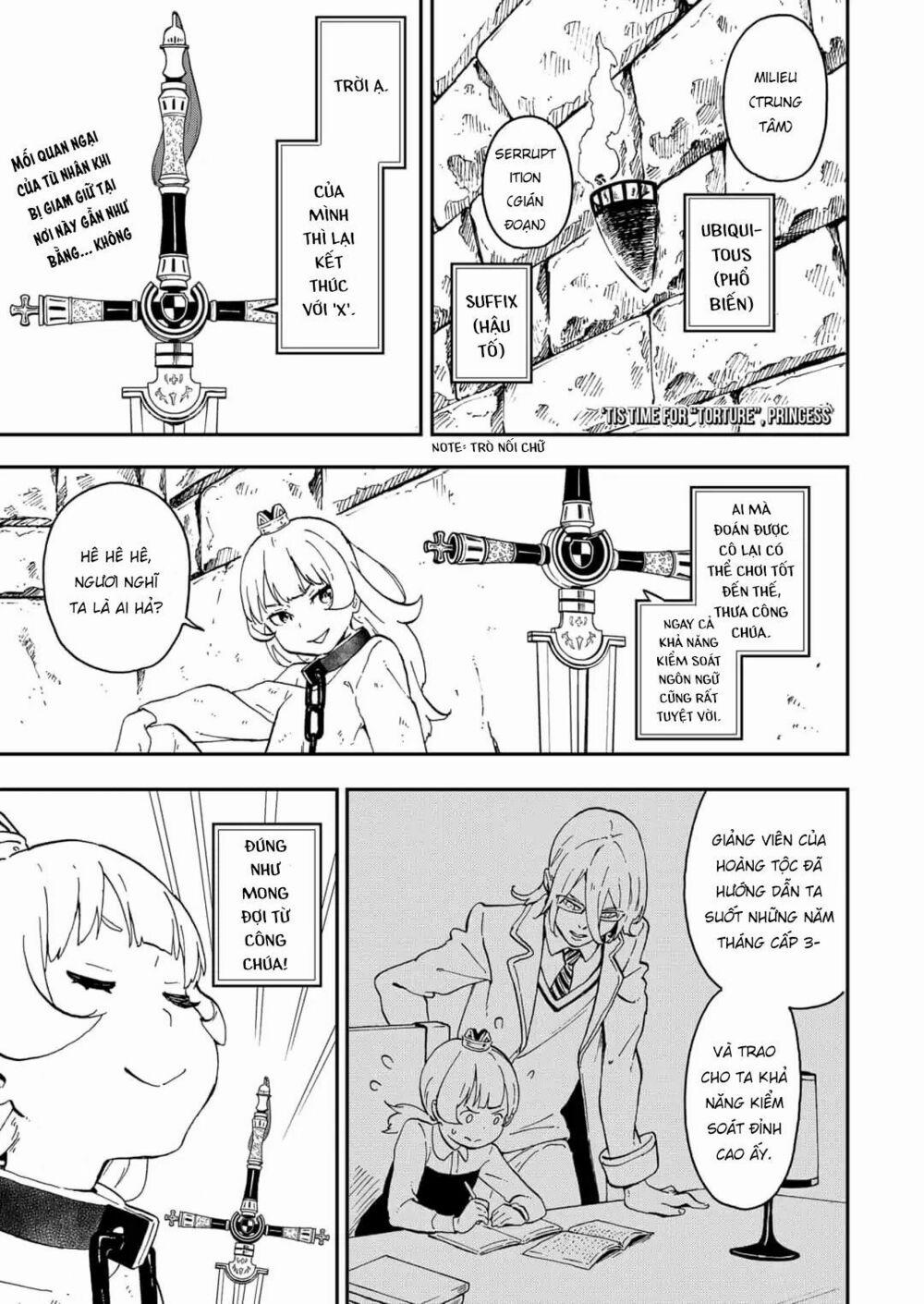 Đến Giờ "thẩm Vấn" Rồi, Thưa Công Chúa! 18 trang 3