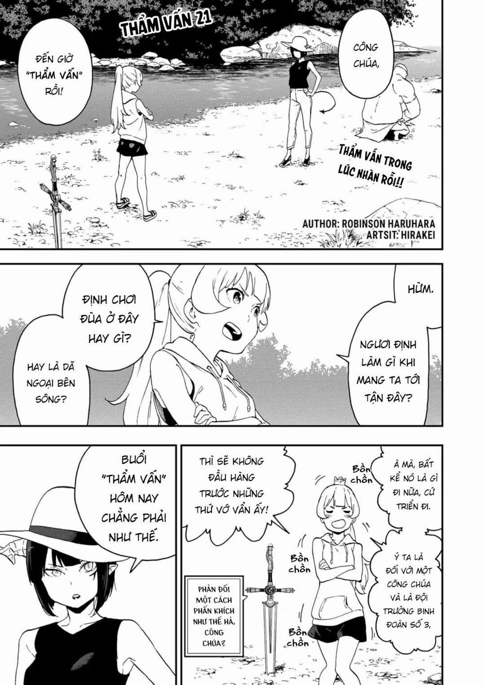 Đến Giờ "thẩm Vấn" Rồi, Thưa Công Chúa! 21 trang 3