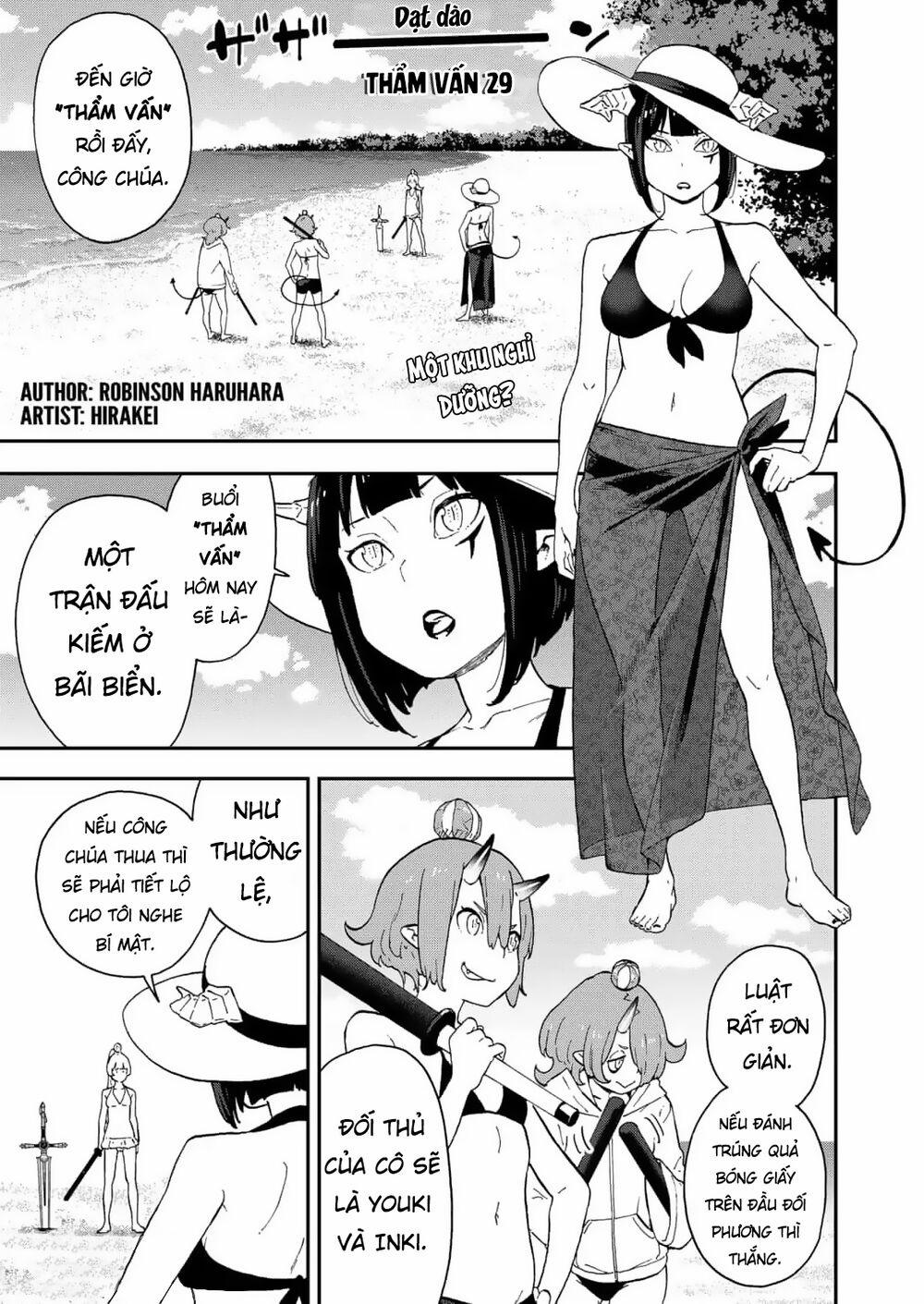 Đến Giờ "thẩm Vấn" Rồi, Thưa Công Chúa! 29 trang 3