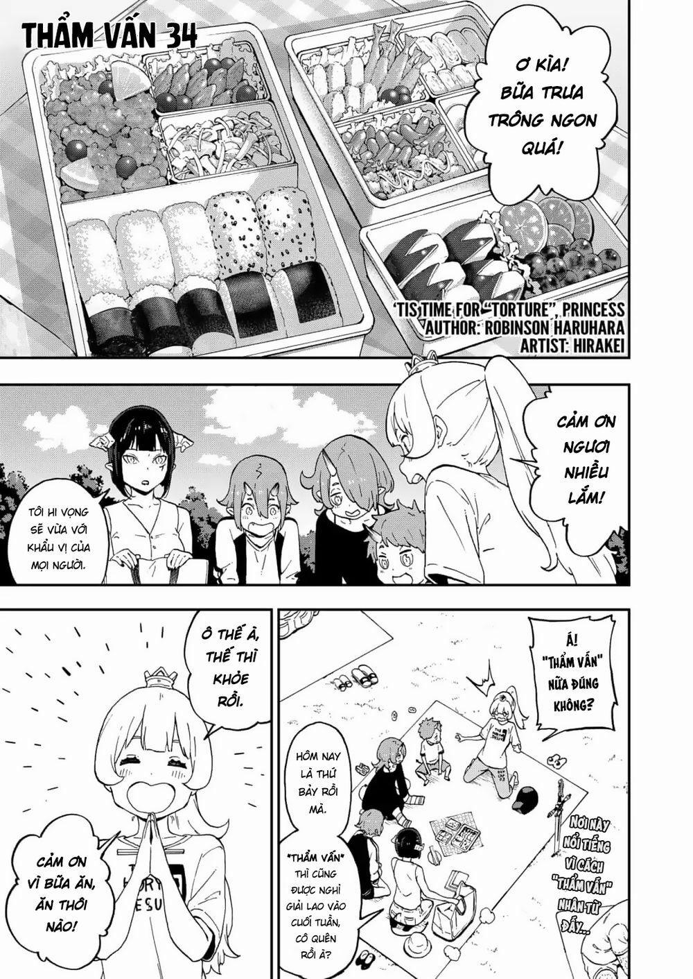 Đến Giờ "thẩm Vấn" Rồi, Thưa Công Chúa! 34 trang 3