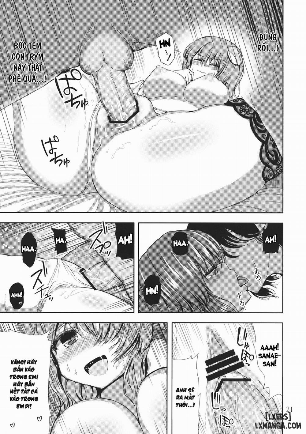 Deriheru-jou Sanae-san ga Yattekita Oneshot trang 20