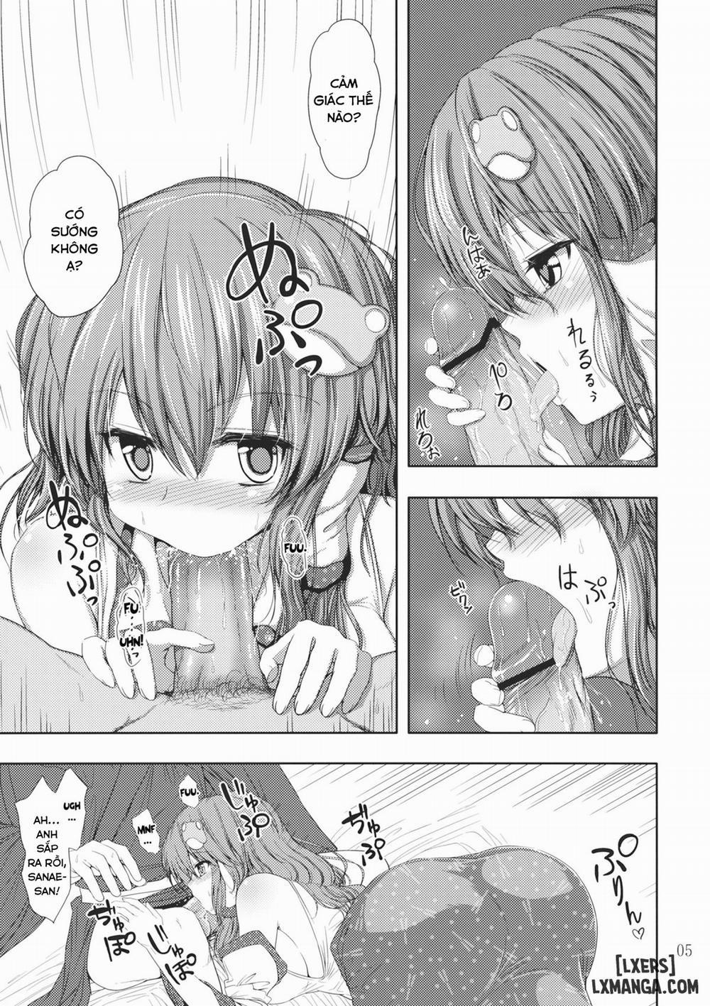 Deriheru-jou Sanae-san ga Yattekita Oneshot trang 4