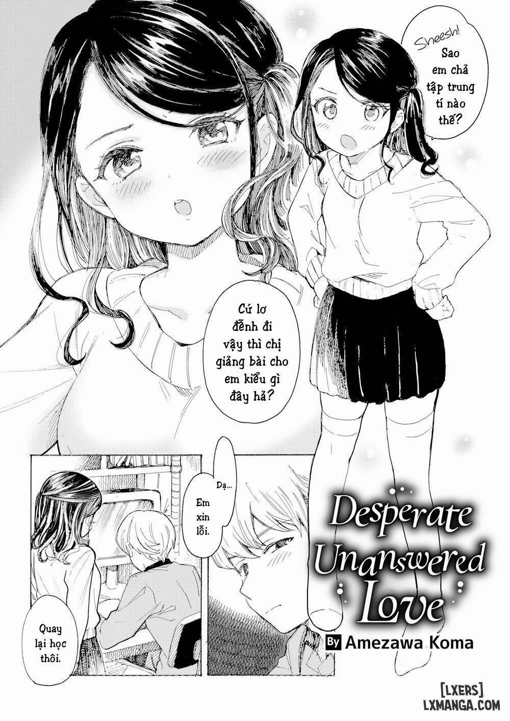 Desperate Unanswered Love Oneshot trang 1