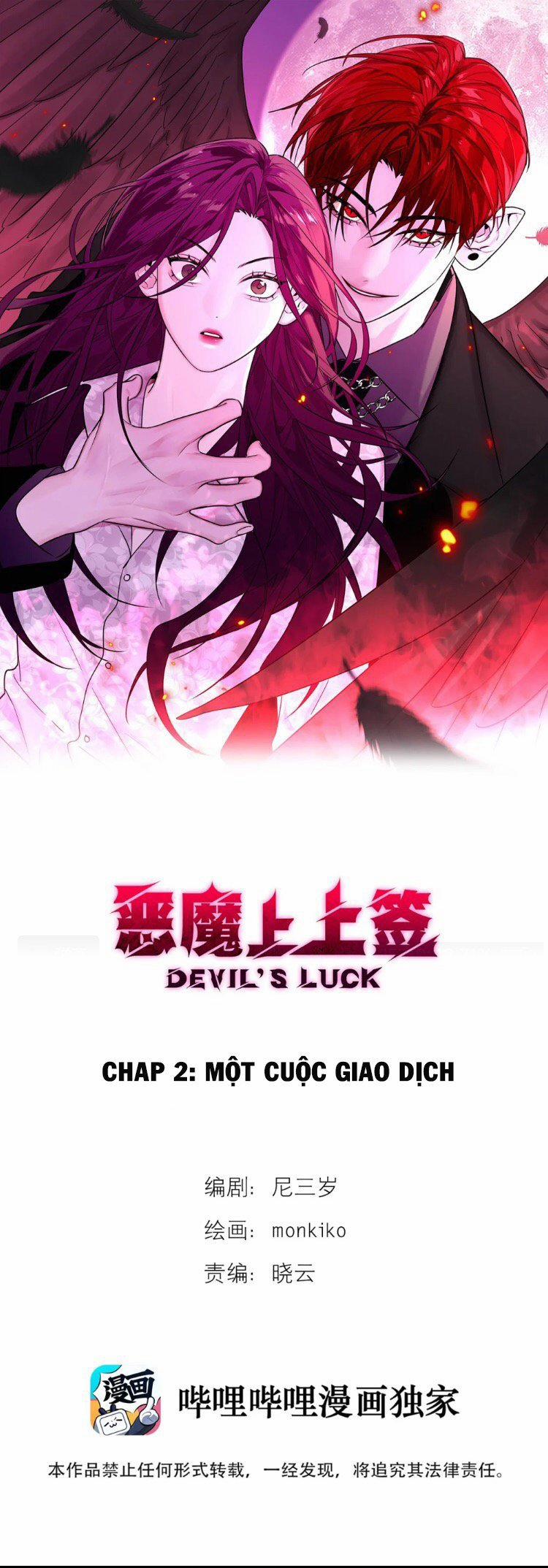 Devil Luck 2 trang 1