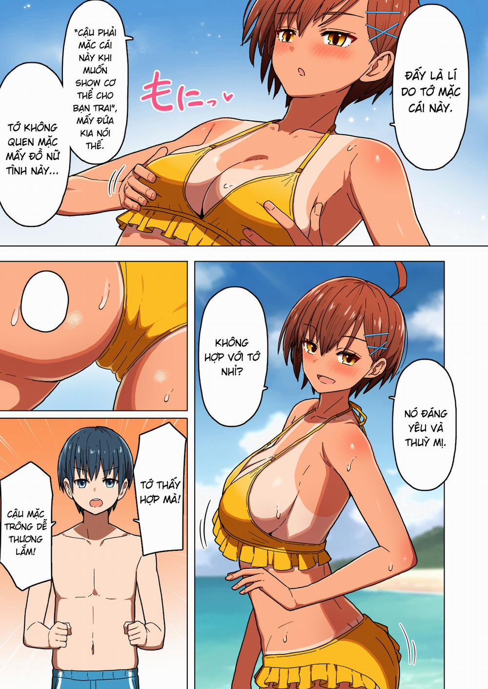 Đi dã ngoại với lớp, tôi bị cướp luôn gấu Oneshot mất trang 12