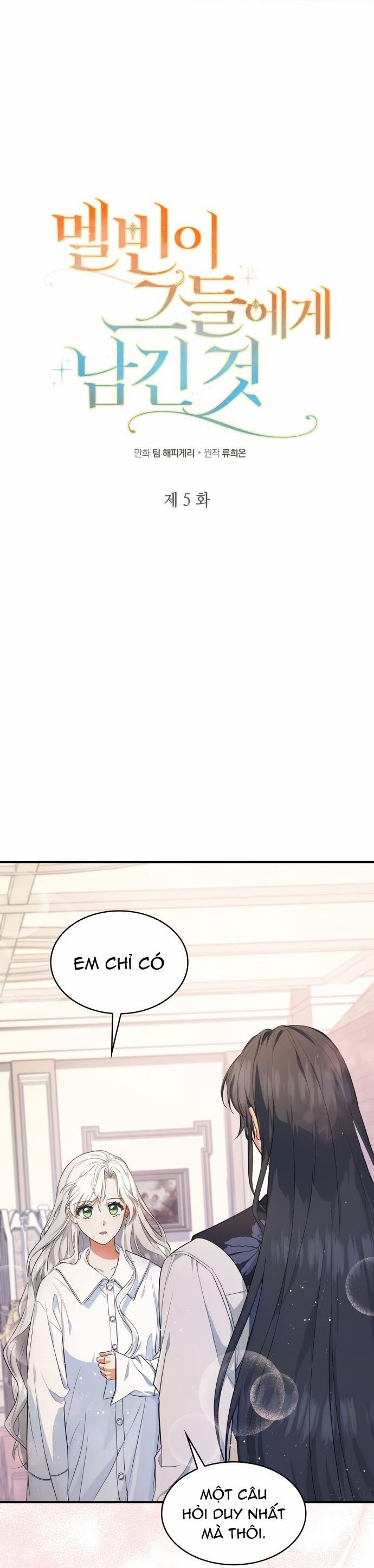 DI VẬT Melvin Để Lại 5 trang 1