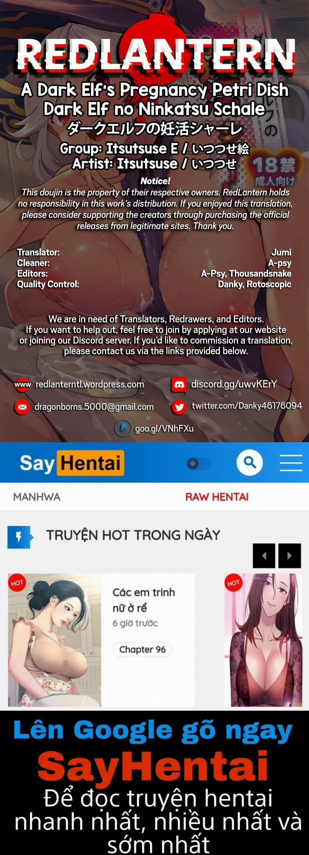 Đĩa Petri giúp nàng tiên hắc ám mang thai Oneshot trang 28