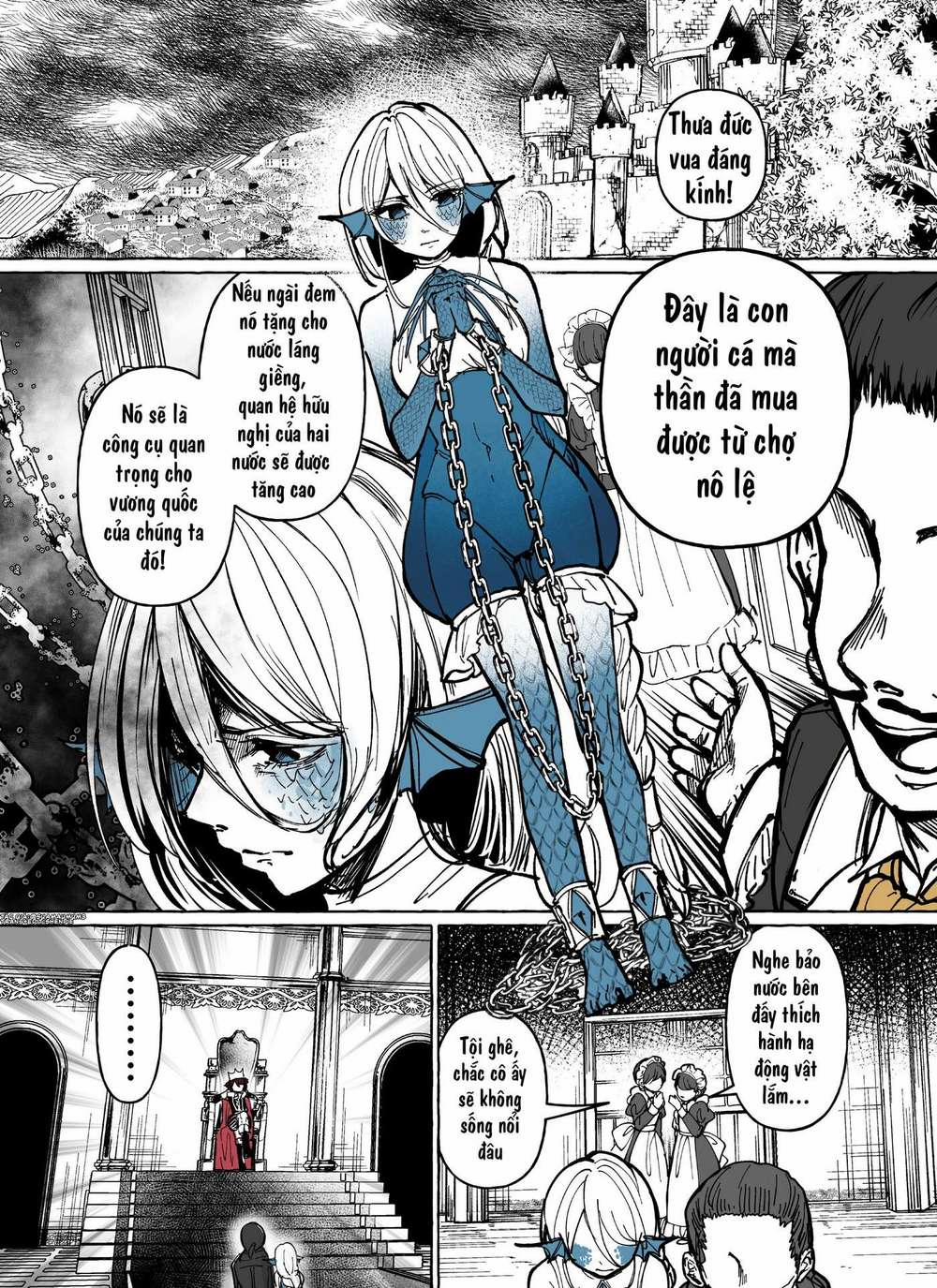 Diana Là Cô Người Cá Kì Lạ 1 trang 0