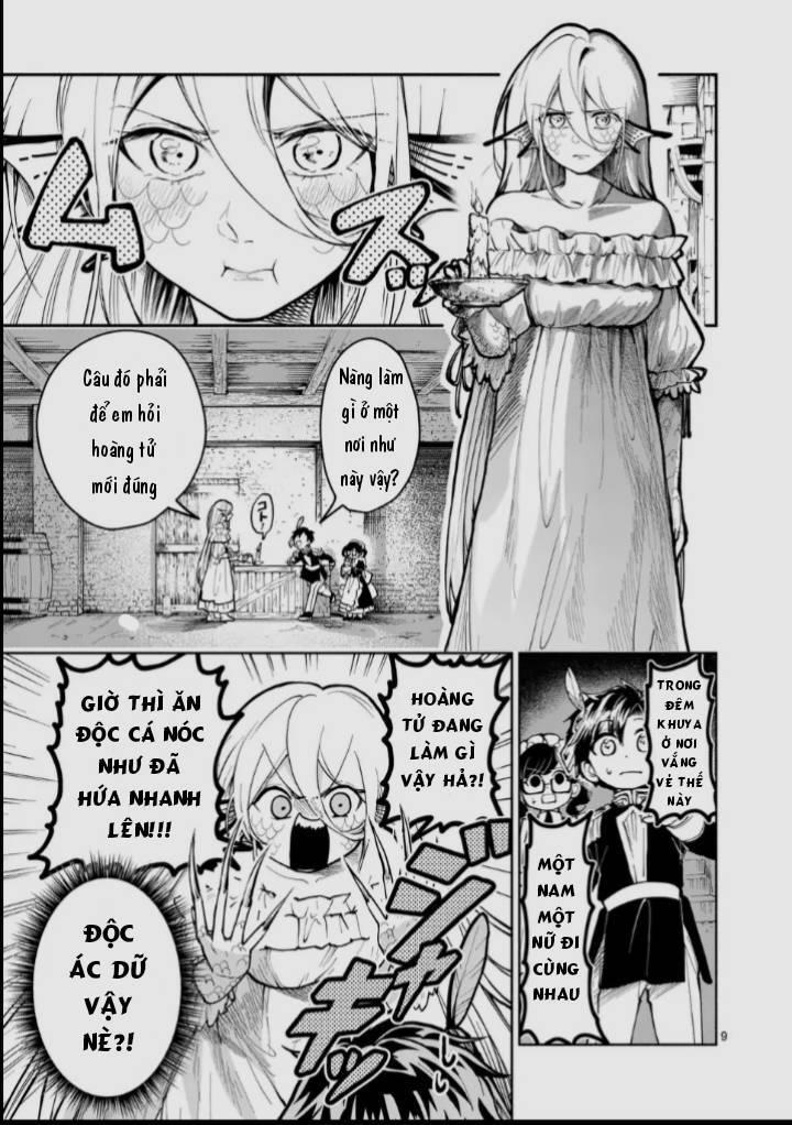 Diana Là Cô Người Cá Kì Lạ 14 trang 8