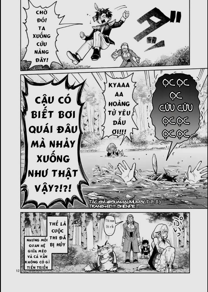 Diana Là Cô Người Cá Kì Lạ 8 trang 11