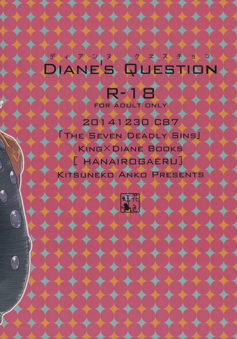 Diane's Question (Nanatsu no Taizai) Oneshot trang 2
