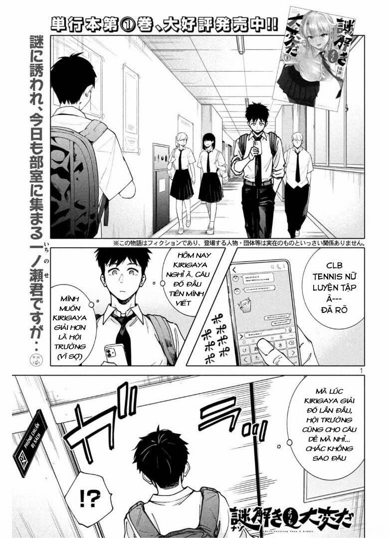 Điều Còn Khó Hơn Cả Việc Giải Đố 19 trang 1