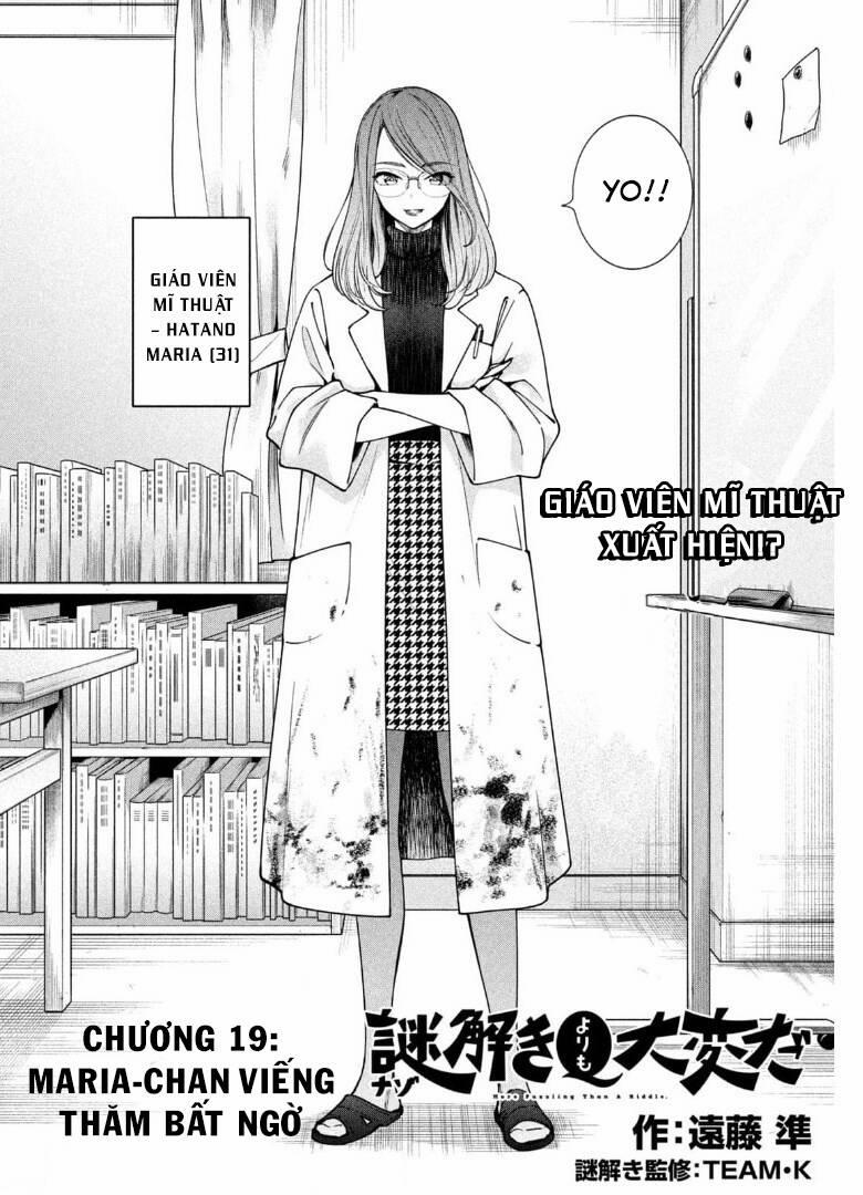 Điều Còn Khó Hơn Cả Việc Giải Đố 19 trang 2