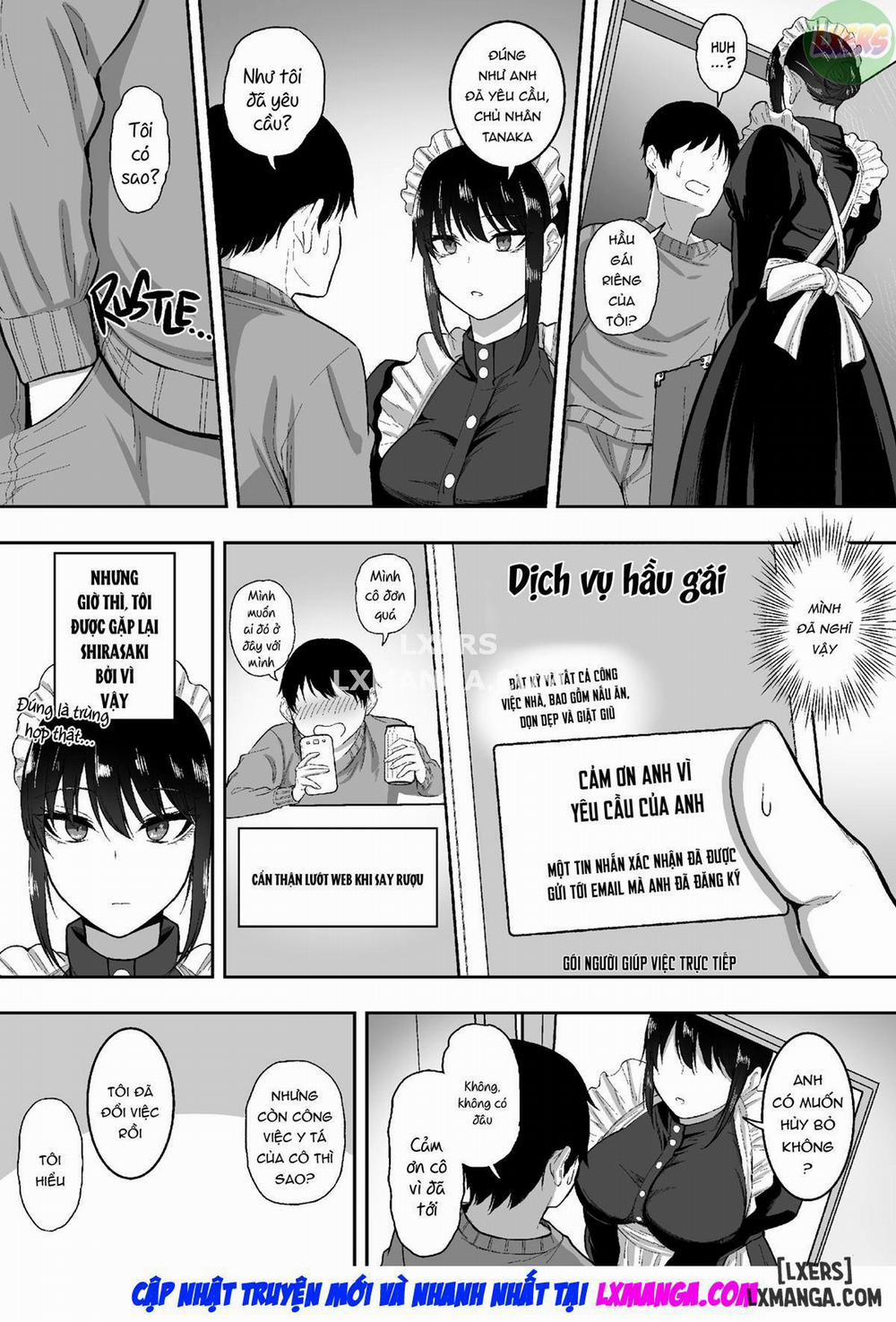 Điều Dưỡng Vui Vẻ Với Shirasaki 0 Maid Service by Miss Shirasaki trang 4