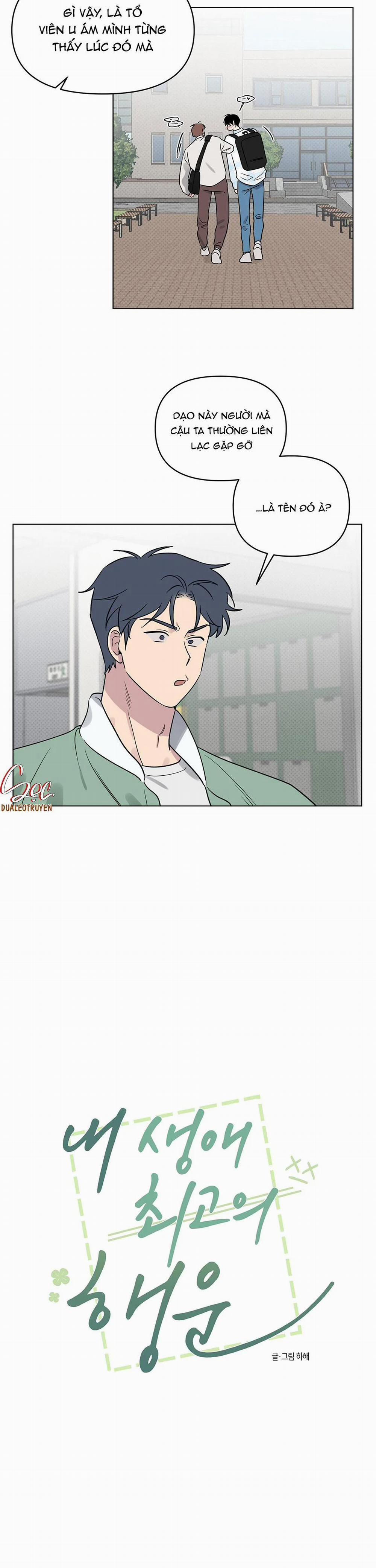 Điều May Mắn Nhất Cuộc Đời Tôi 18 trang 10