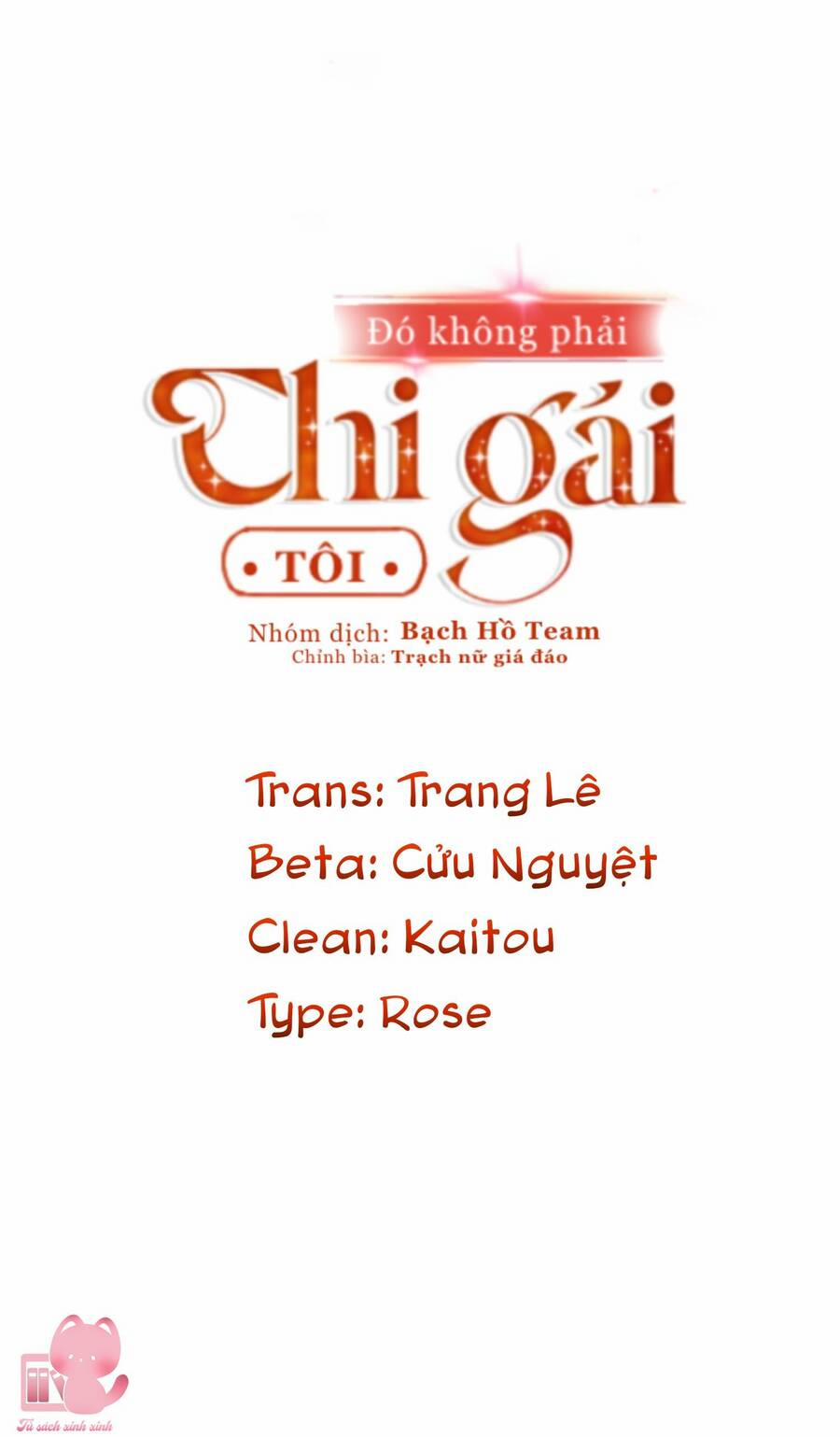 Đó Không Phải Chị Gái Tôi 17 trang 1