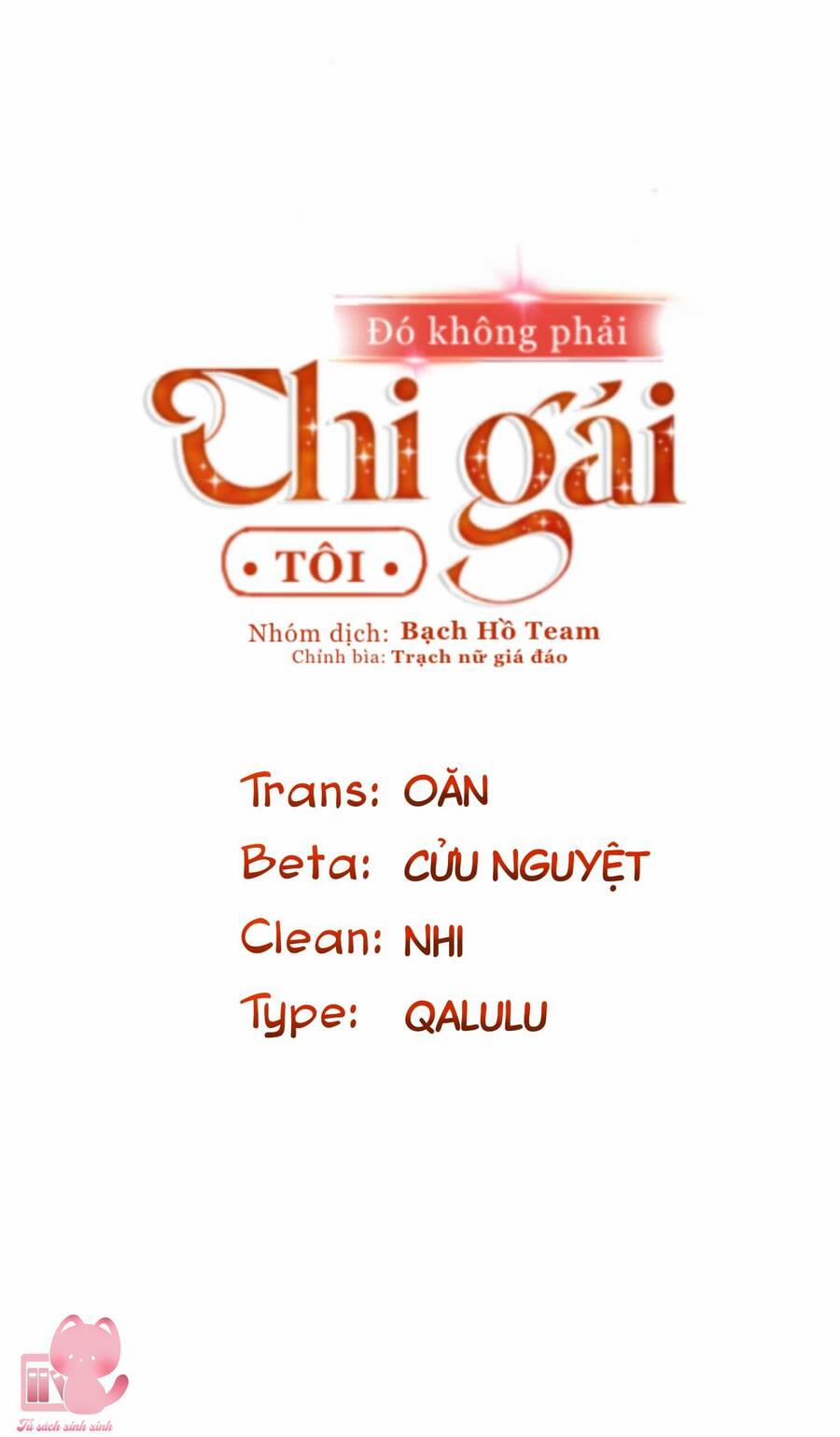Đó Không Phải Chị Gái Tôi 34 trang 1