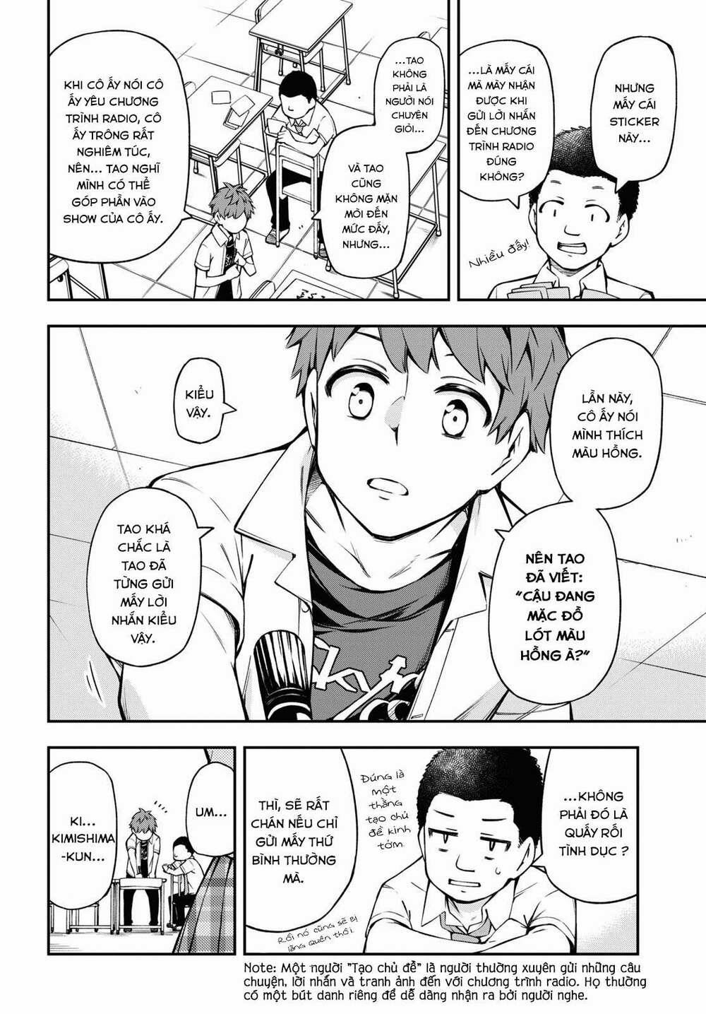 Đó Là Vì Cậu Thích Radio 1 trang 5