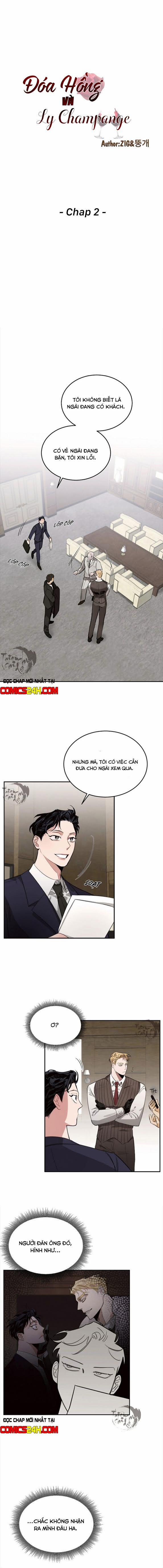 Đoá Hồng Và Ly Champagne 2 trang 0