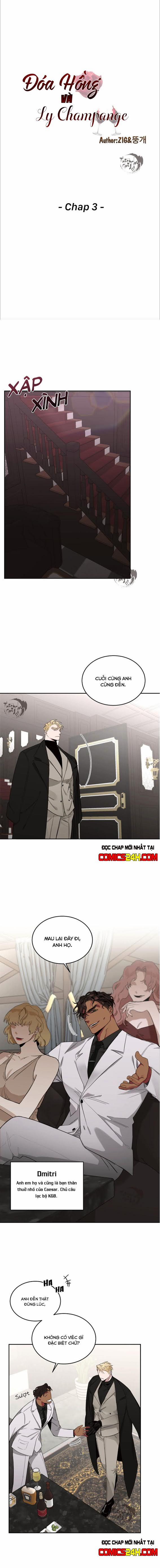 Đoá Hồng Và Ly Champagne 3 trang 0