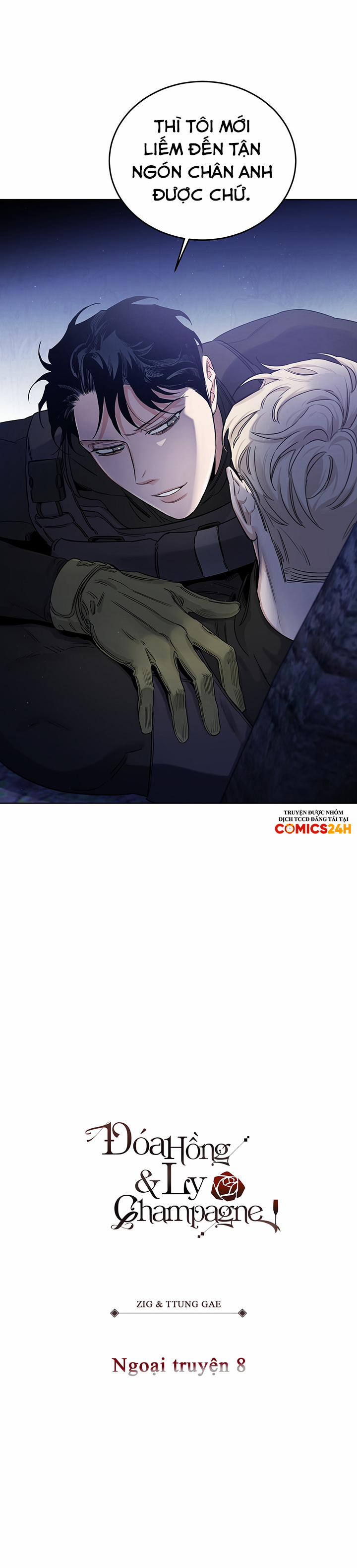 Đoá Hồng Và Ly Champagne Ngoại truyện 8 trang 35