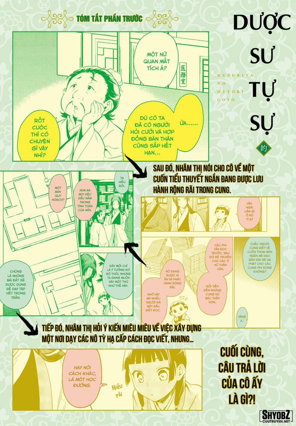 Độc Thoại Của Người Dược Sĩ 44.2 trang 1