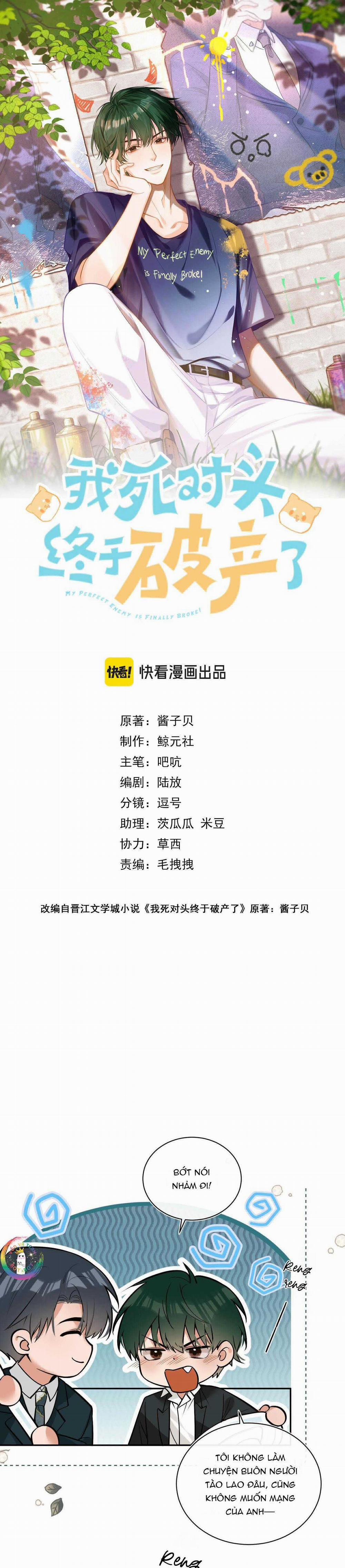 Đối Thủ Không Đội Trời Chung Cuối Cùng Cũng Phá Sản Rồi! 17 trang 1
