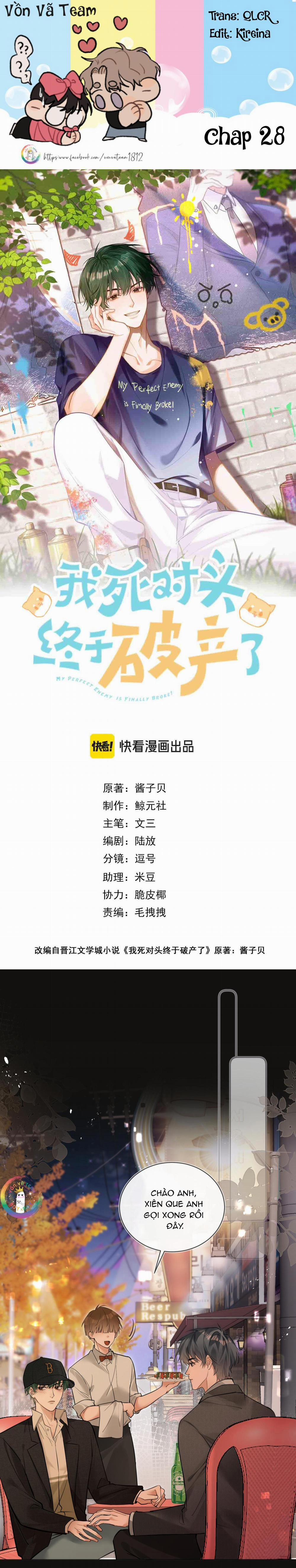 Đối Thủ Không Đội Trời Chung Cuối Cùng Cũng Phá Sản Rồi! 28 trang 0