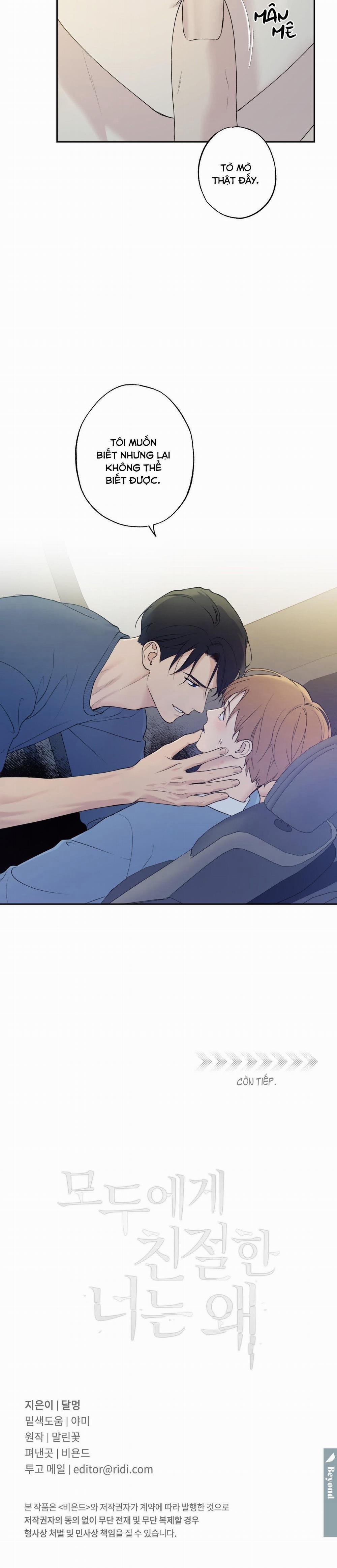 Đối Tốt Với Tôi Khó Vậy Sao? 20 trang 15