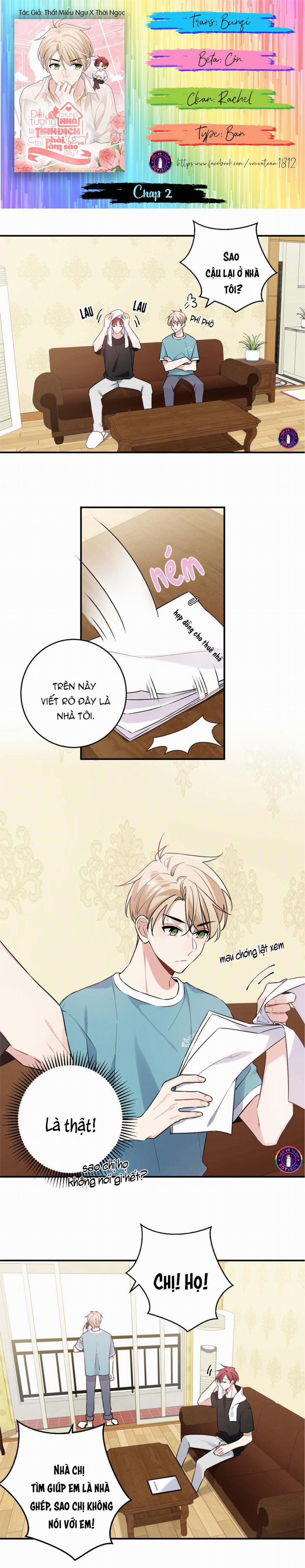 Đối Tượng Chung Nhà Là Tình Địch Thì Phải Làm Sao? (END) 2 trang 0